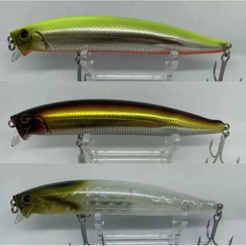 Small Shallow Diving 1m Tackle Bass Lure 105mm 17g - Bass Lures UK