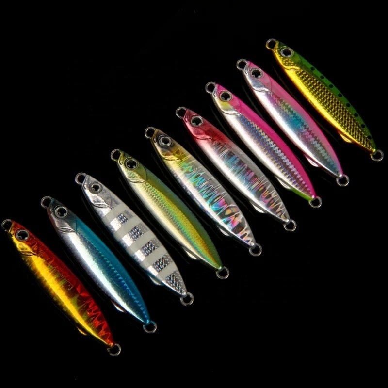 Small Slow Bass Jigs 60mm (20g & 30g) - Bass Lures UK