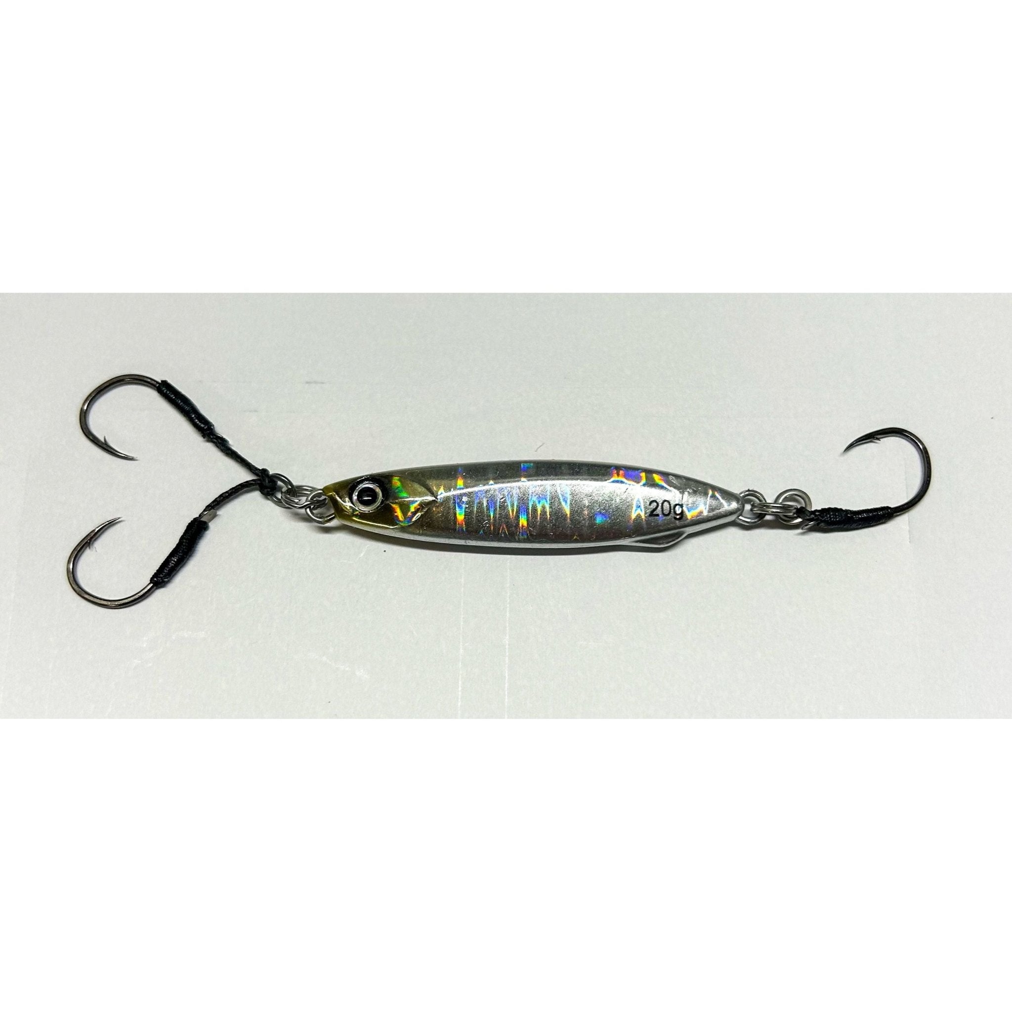 Small Slow Bass Jigs 60mm (20g & 30g) - Bass Lures UK