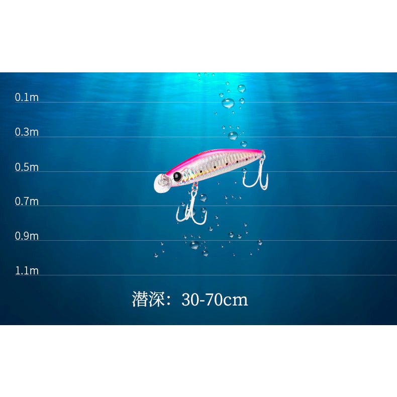 Small Sub Surface Hunter 85F 0.5m Bass Lure 85mm 10g - Bass Lures UK