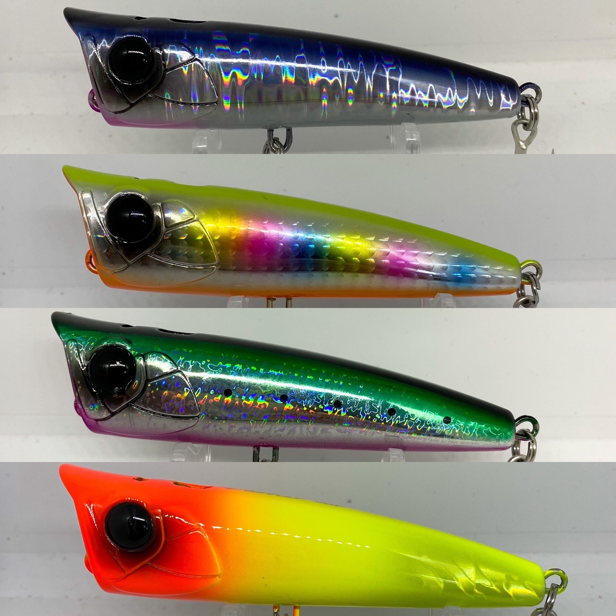 Small Surface Rattle Splash Bass Lure Popper 90mm 23g - Bass Lures UK