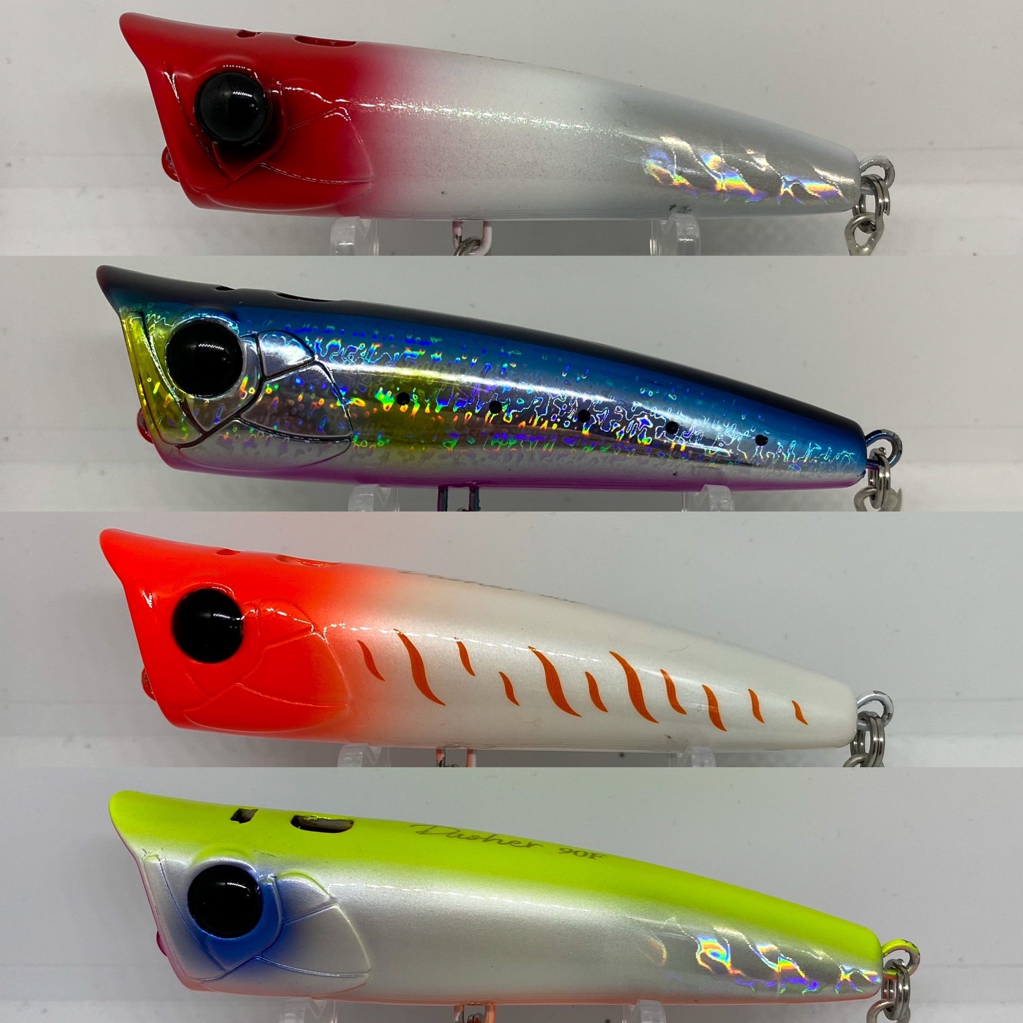 Small Surface Rattle Splash Bass Lure Popper 90mm 23g - Bass Lures UK