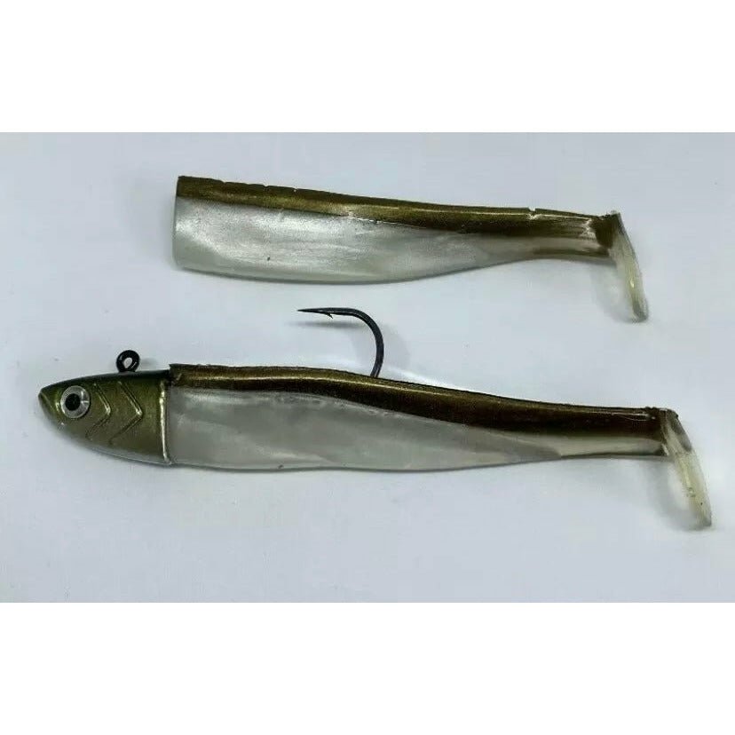 Small Weighted Paddletail Bass Lure Set - Bass Lures UK