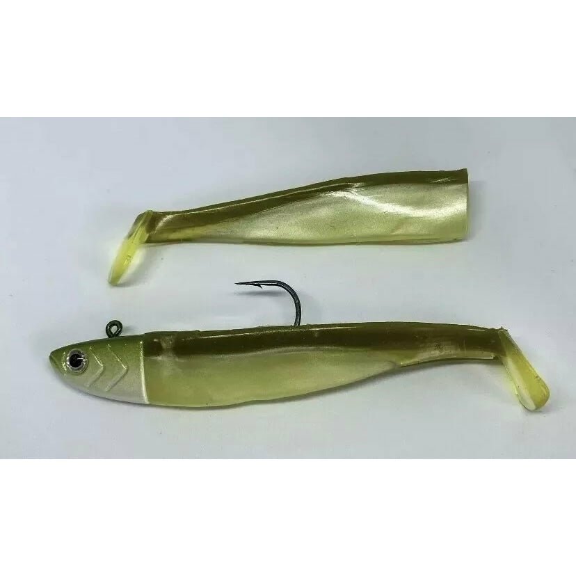 Small Weighted Paddletail Bass Lure Set - Bass Lures UK