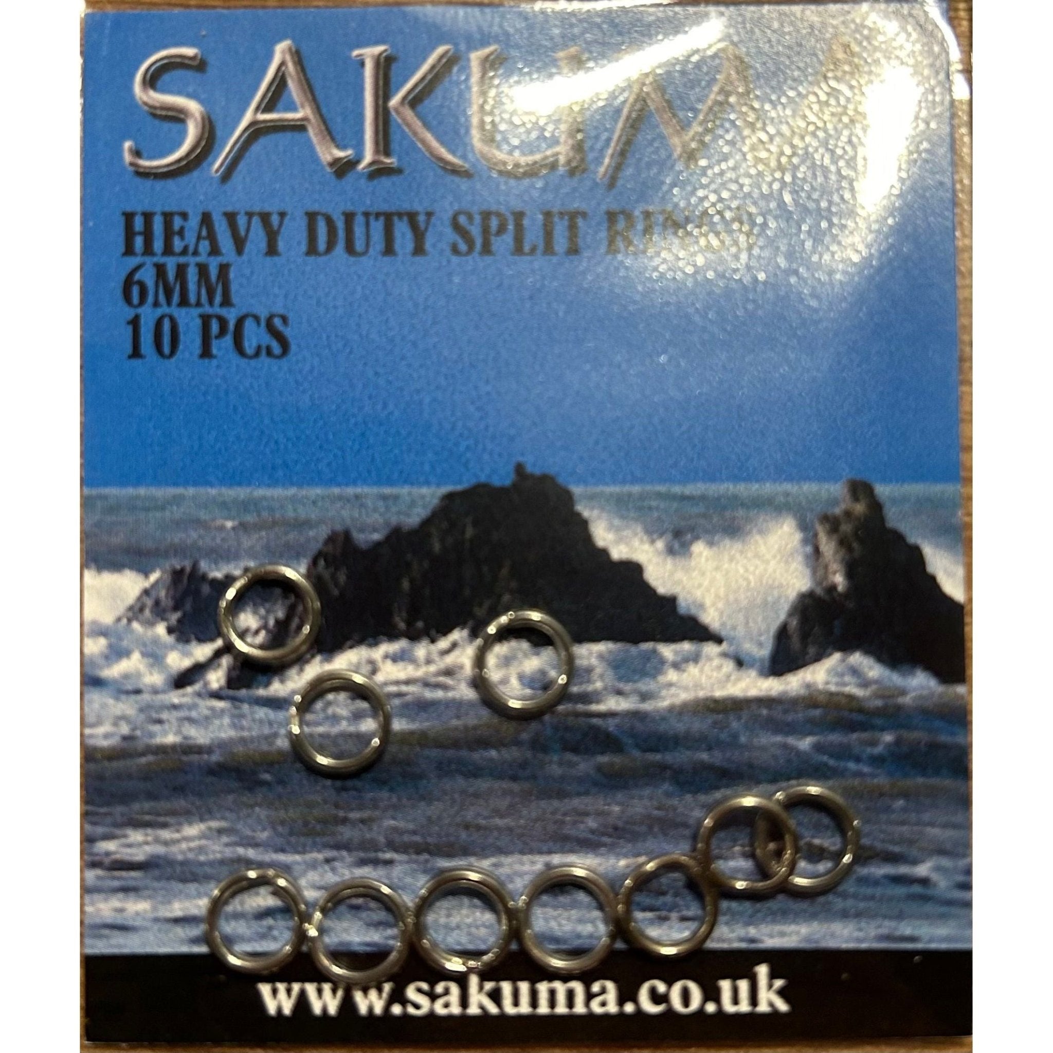 Split Rings for Bass Lures 10 pcs - Bass Lures UK