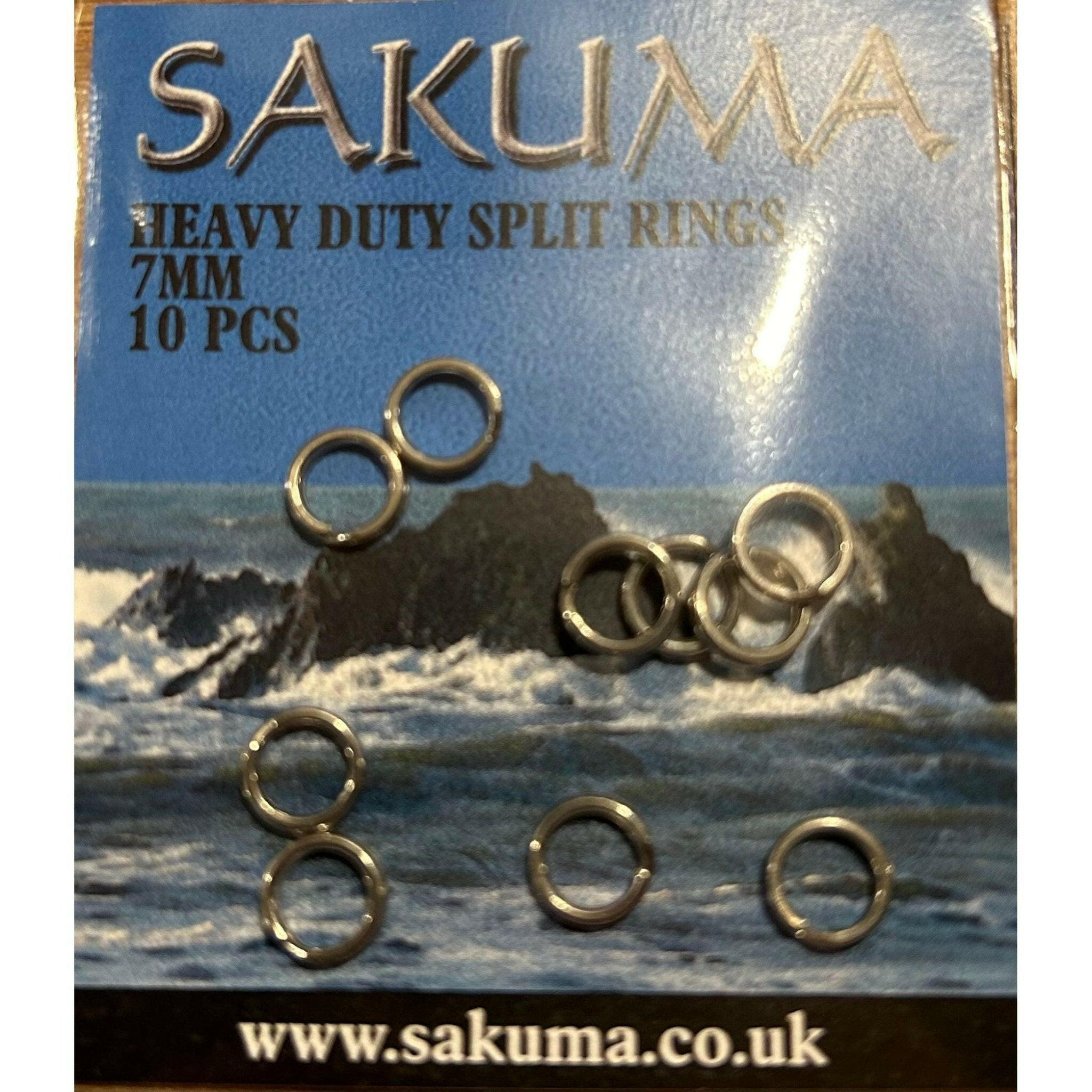bass lure rings Split Rings for Bass Lures 10 pcs