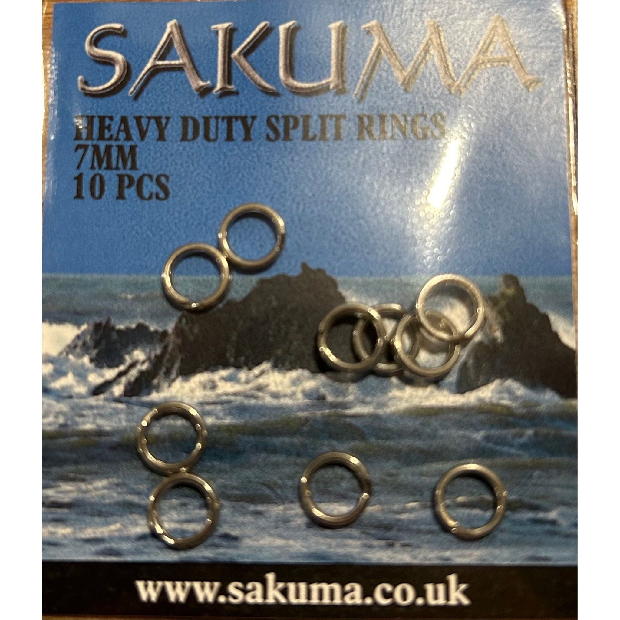 Split Rings for Bass Lures 10 pcs - Bass Lures UK