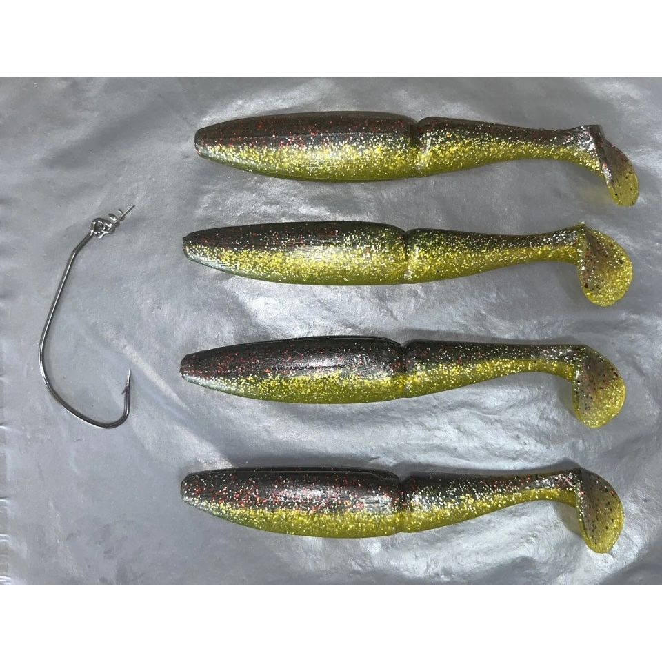 Split Shad Bass Lure Sets - Bass Lures UK