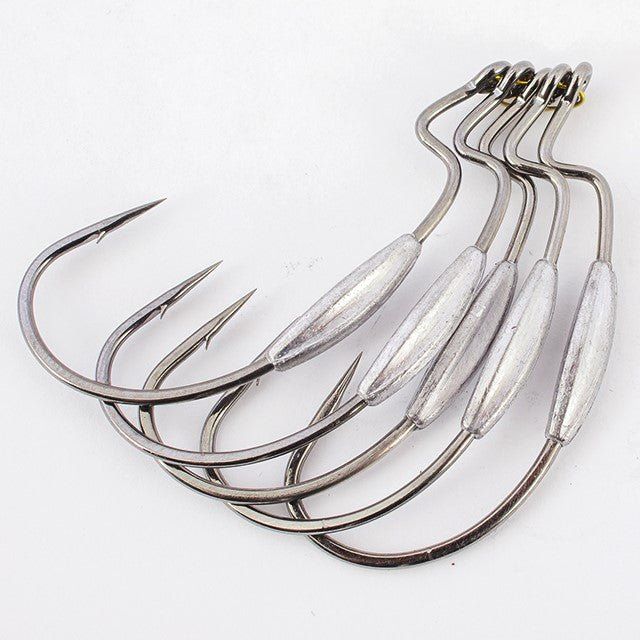 Twist Lock Weedless Bass Hooks - Bass Lures UK