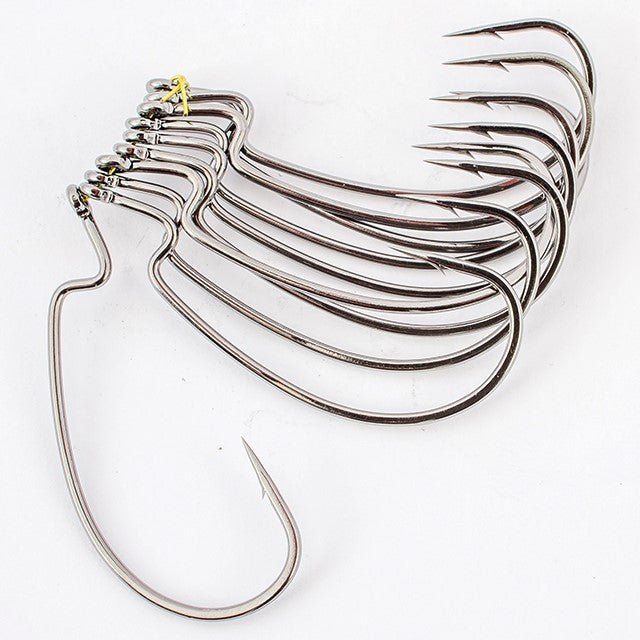 Twist Lock Weedless Bass Hooks - Bass Lures UK