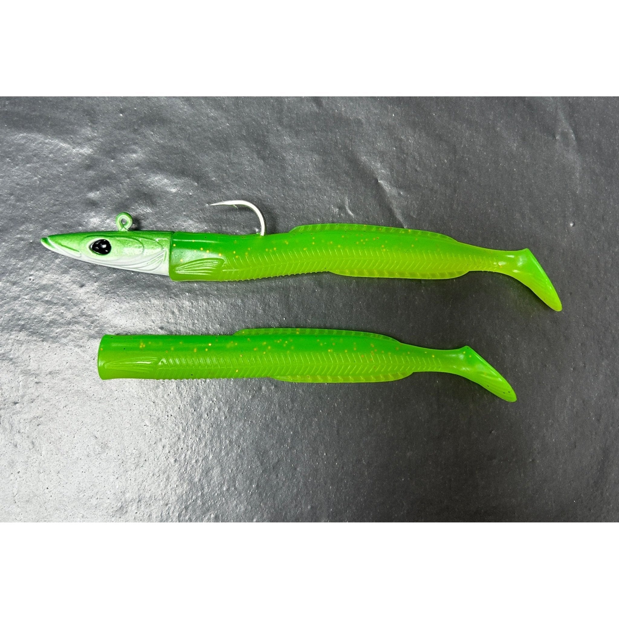 Weighted Sandeel Bass Lure 125mm 20g - Bass Lures UK