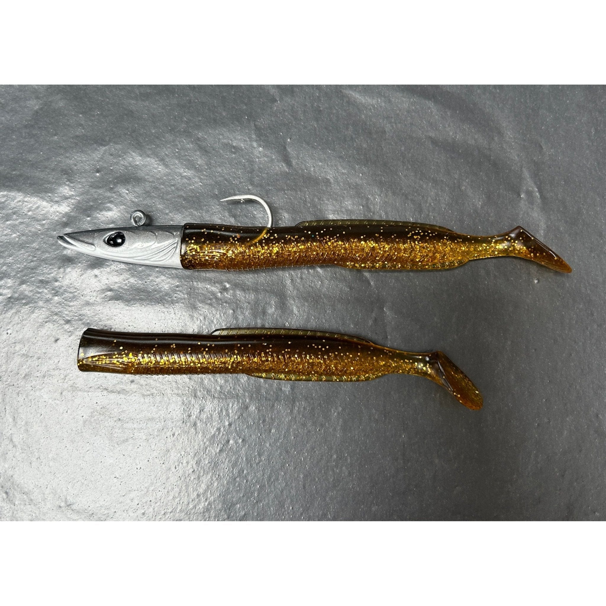 Weighted Sandeel Bass Lure 125mm 20g - Bass Lures UK