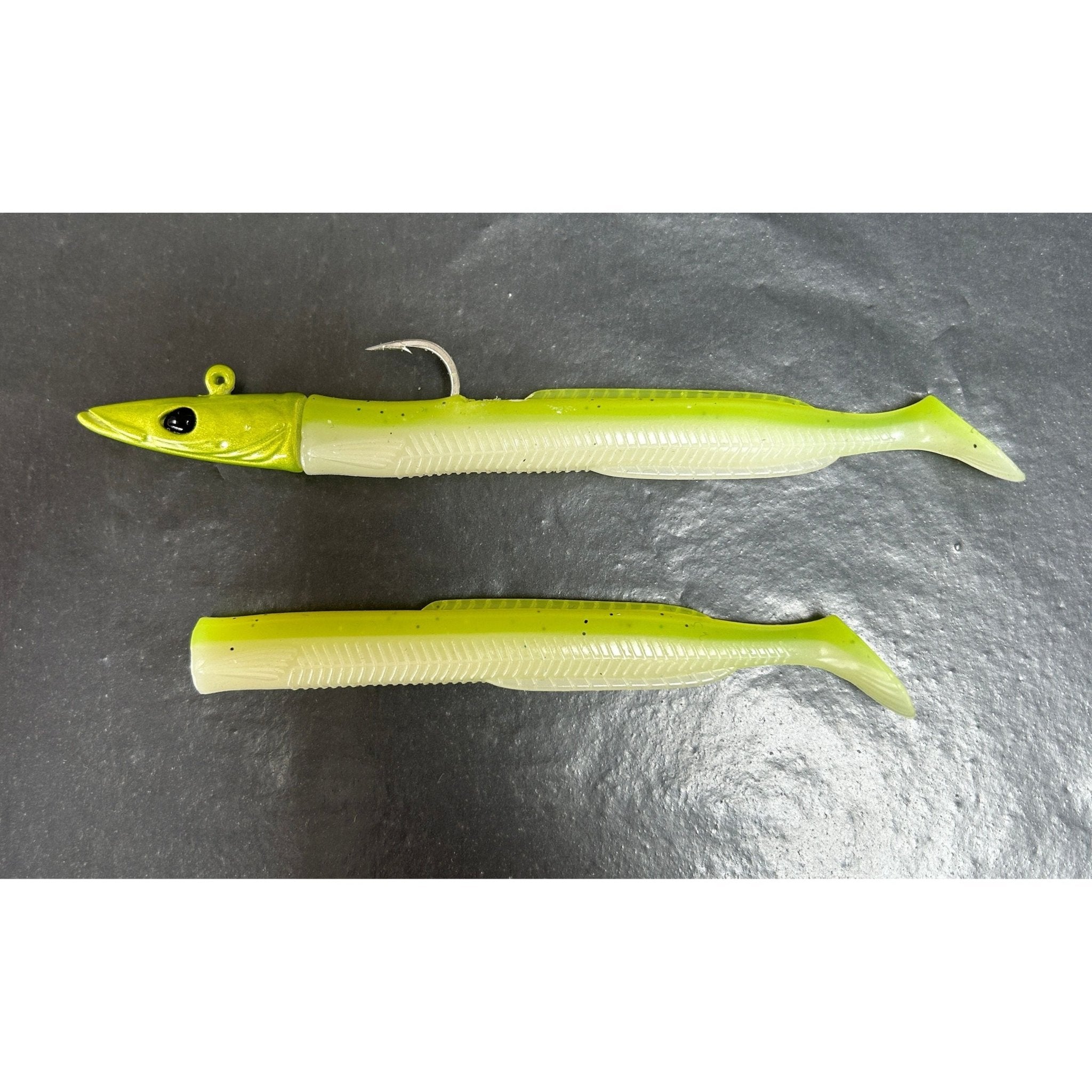 Weighted Sandeel Bass Lure 125mm 20g - Bass Lures UK