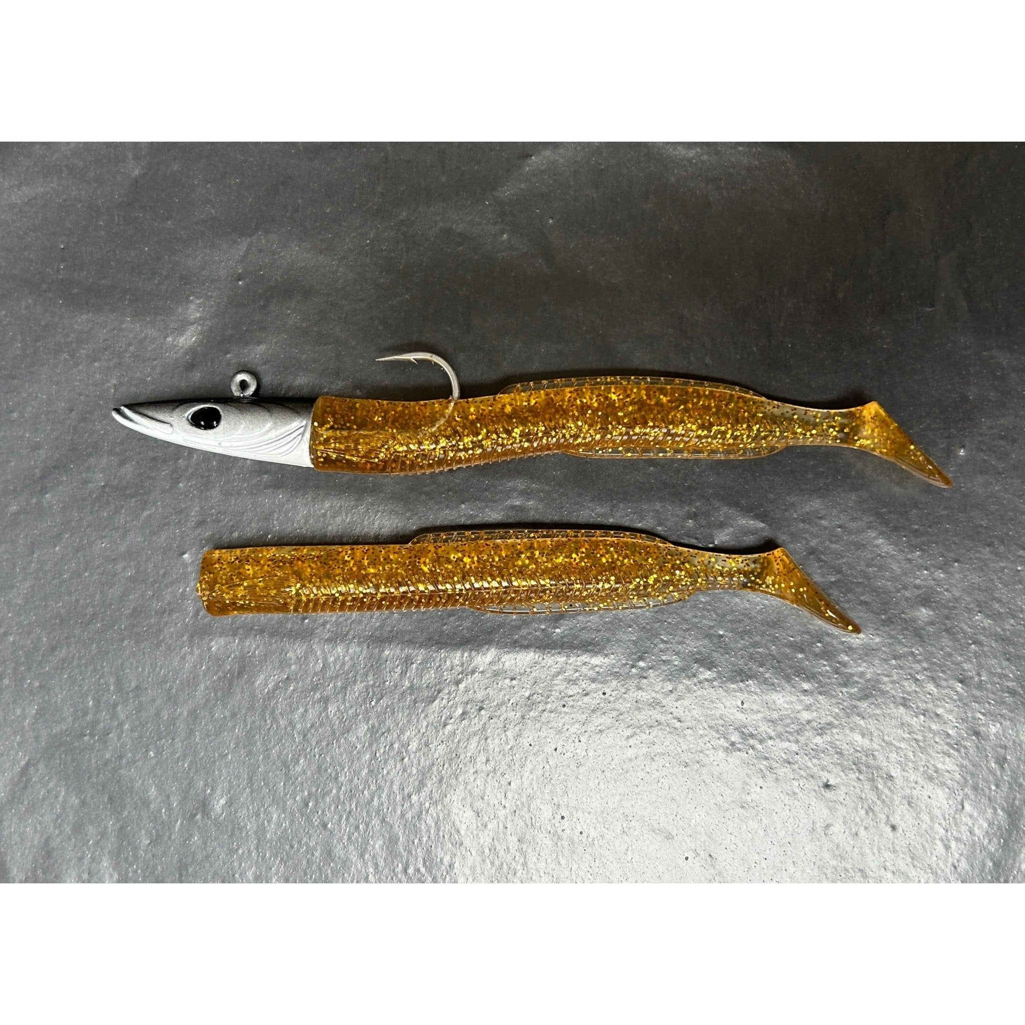 Weighted Sandeel Bass Lure 125mm 20g - Bass Lures UK