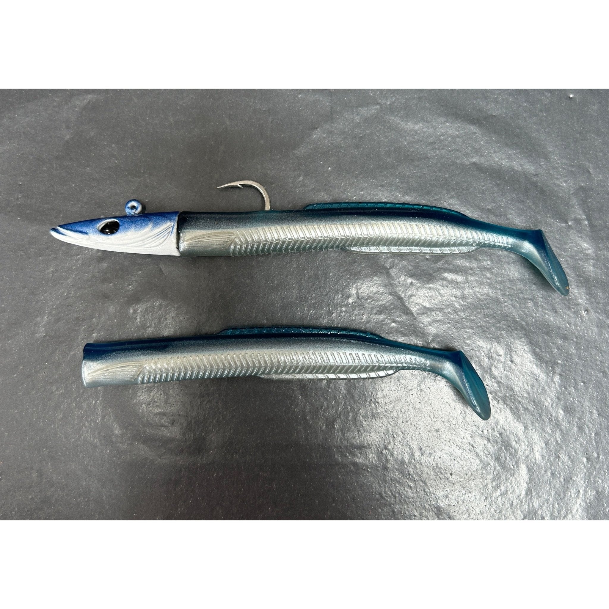 Weighted Sandeel Bass Lure 125mm 20g - Bass Lures UK