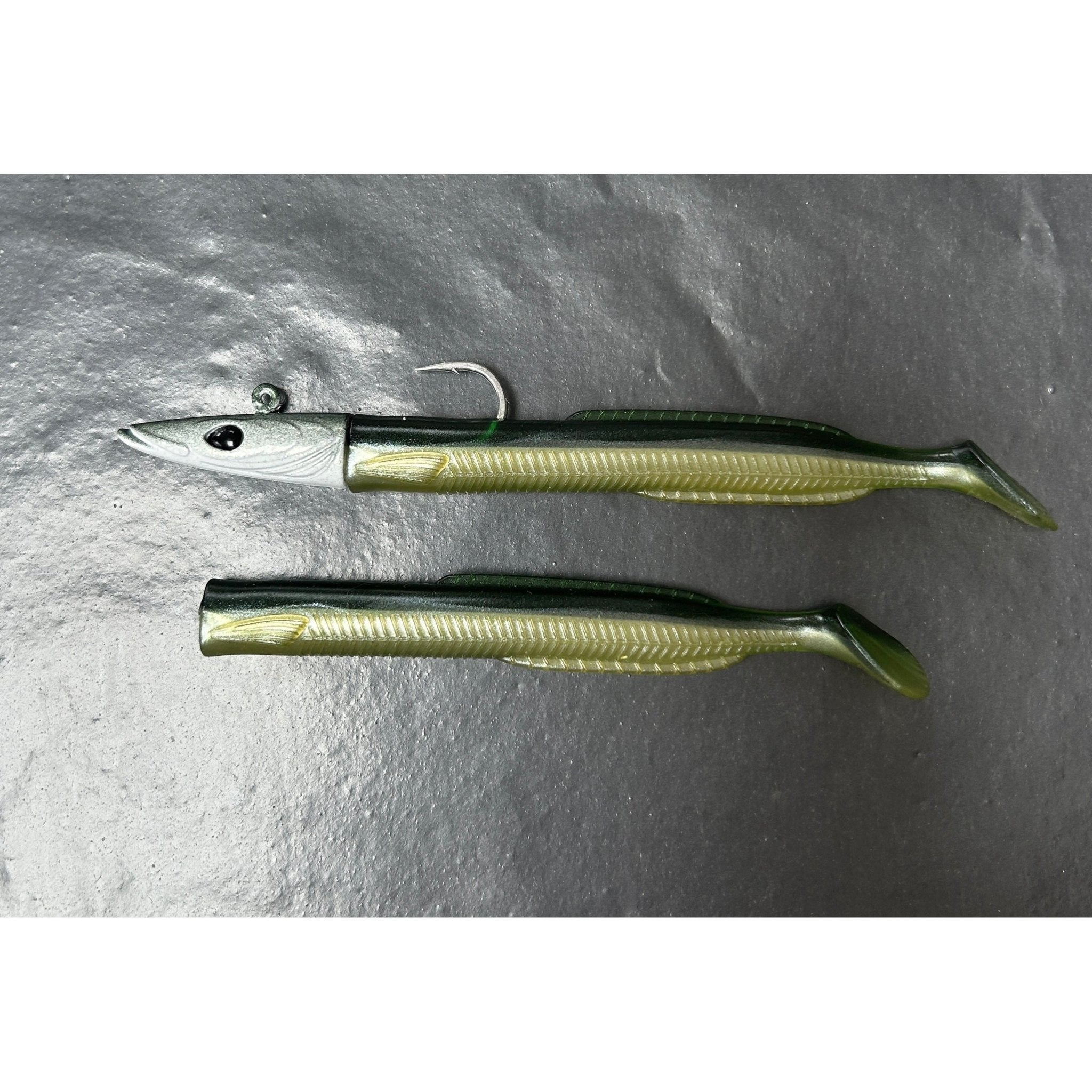 Weighted Sandeel Bass Lure 125mm 20g - Bass Lures UK