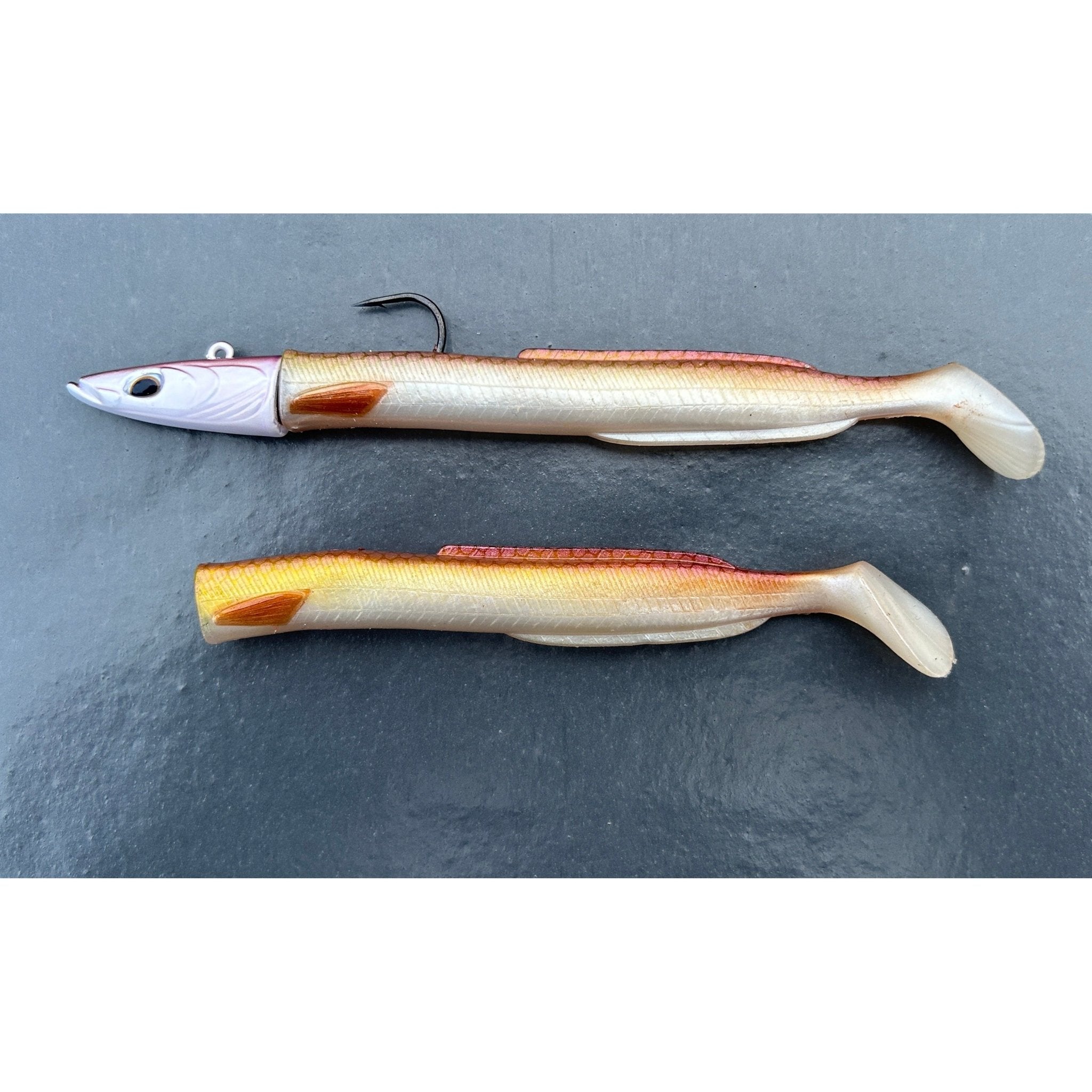 Weighted Sandeel Bass Lure 140mm 27g - Bass Lures UK