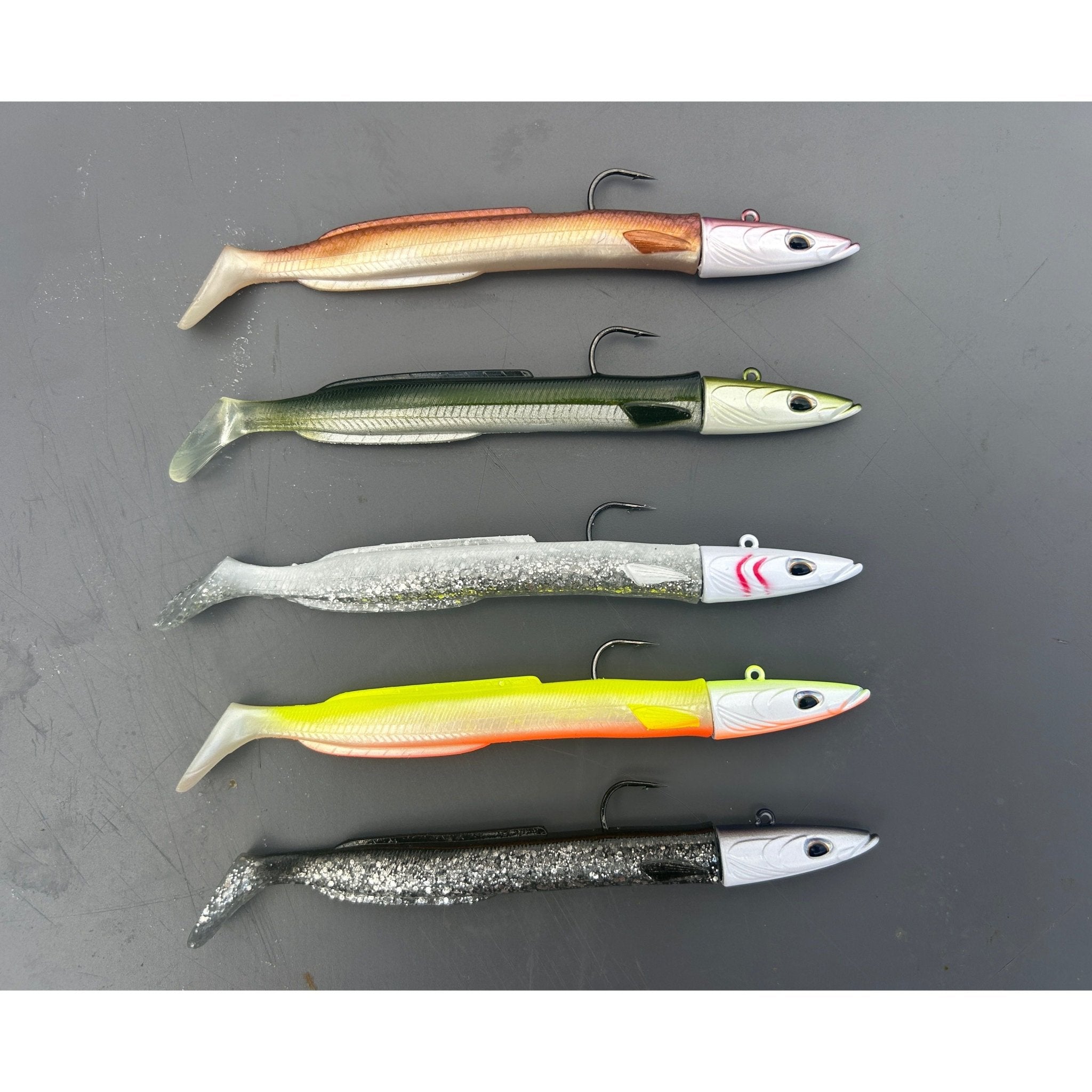 Weighted Sandeel Bass Lure 140mm 27g - Bass Lures UK