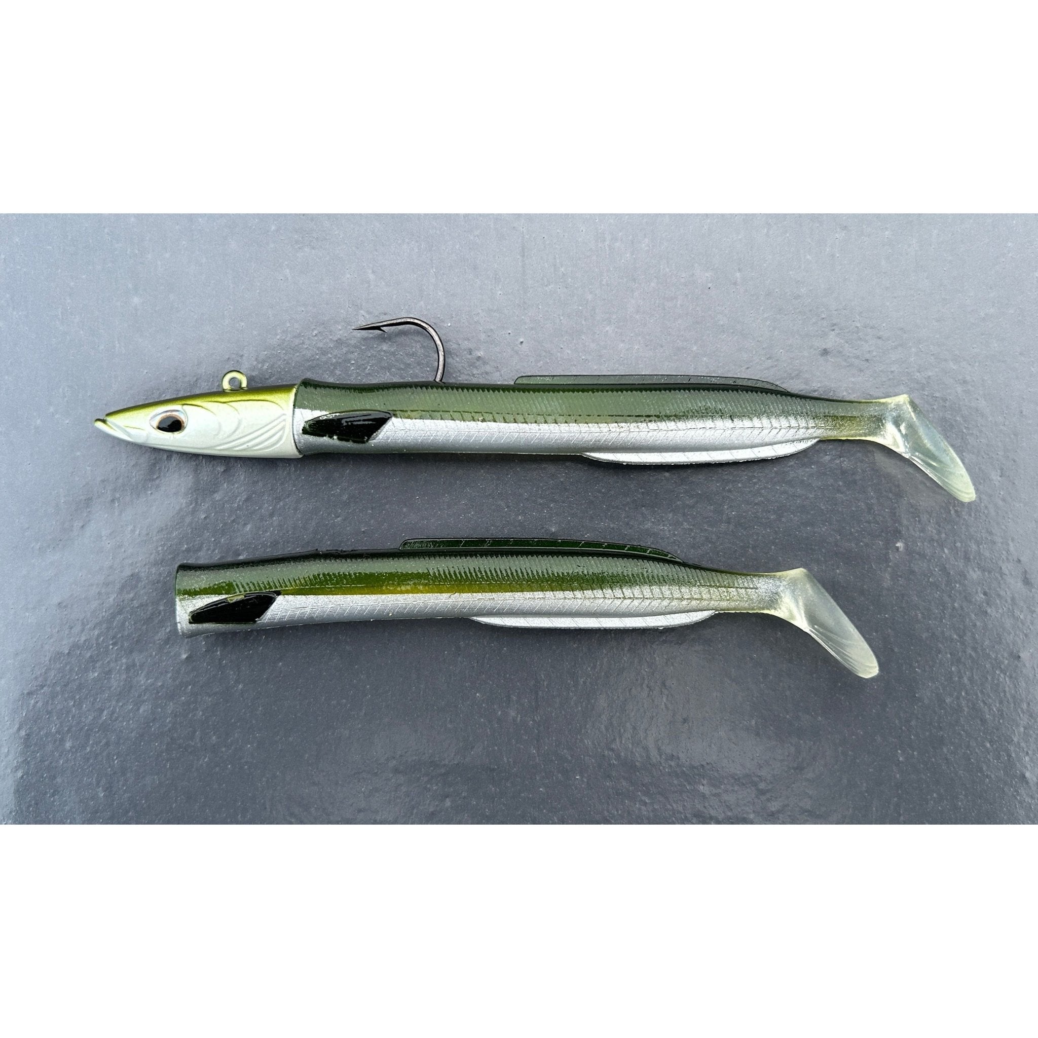 Weighted Sandeel Bass Lure 140mm 27g - Bass Lures UK