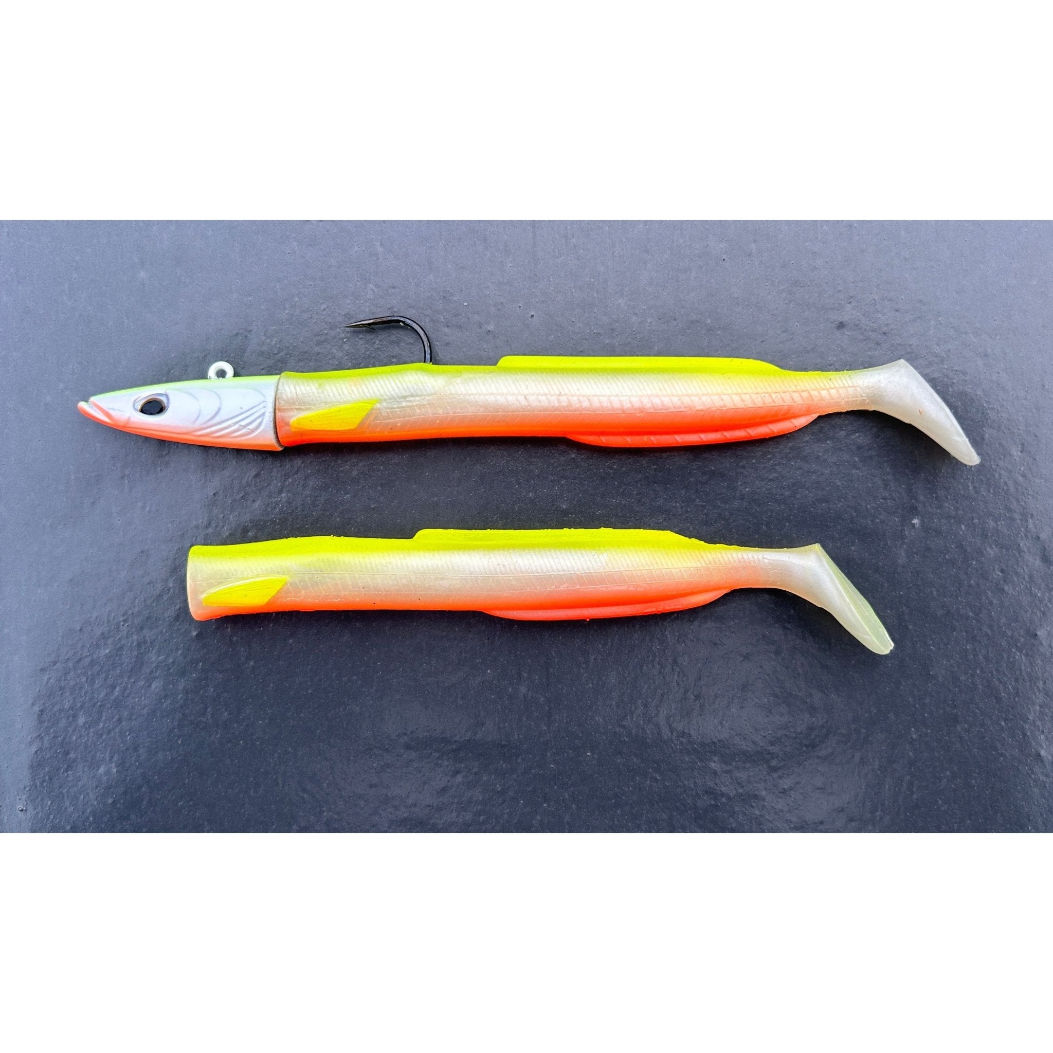 Weighted Sandeel Bass Lure 140mm 27g - Bass Lures UK