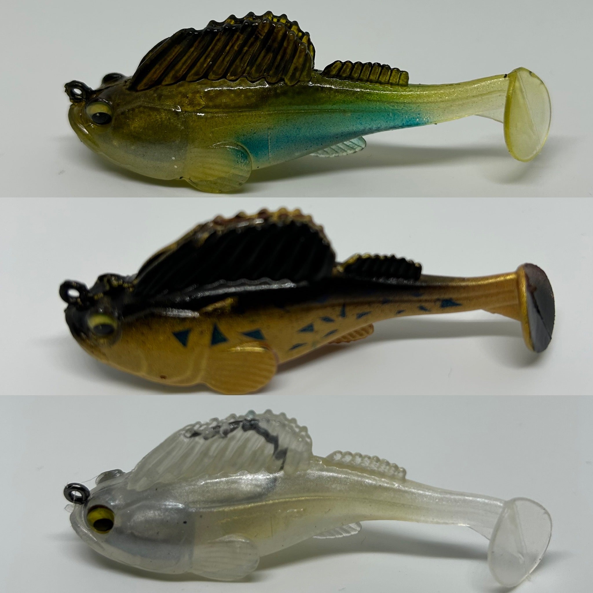 Small Weighted Sleeper Lures 75mm 15g/20g