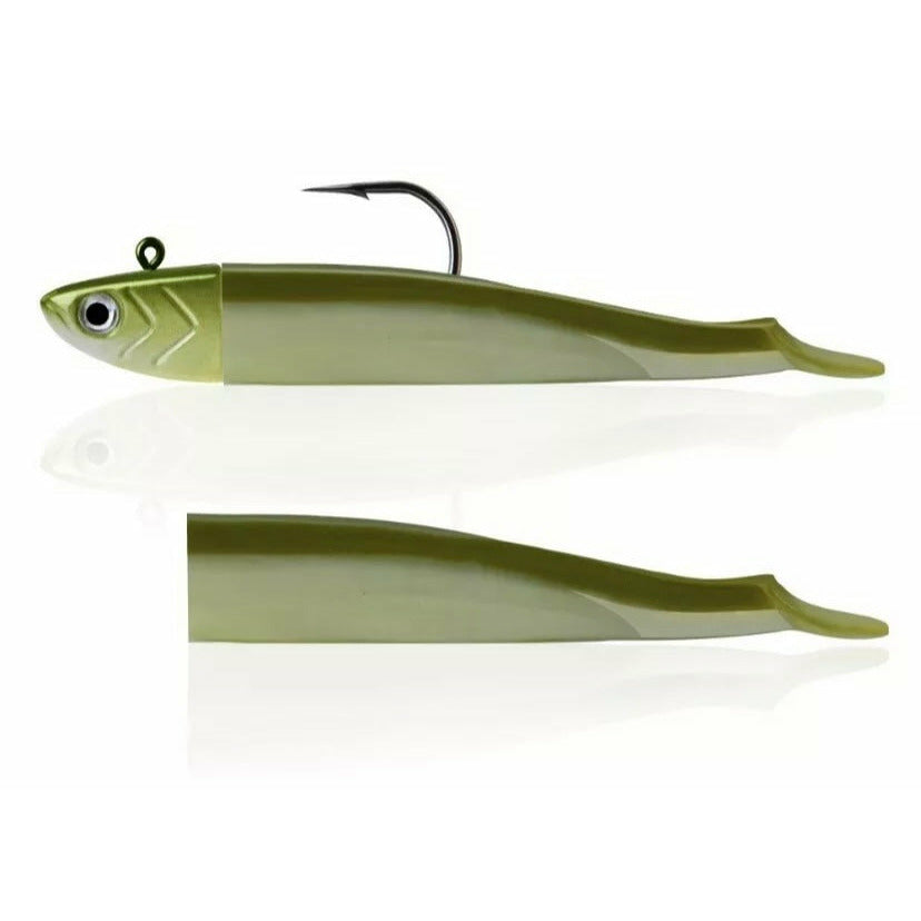 Small Weighted Paddletail Lure Set